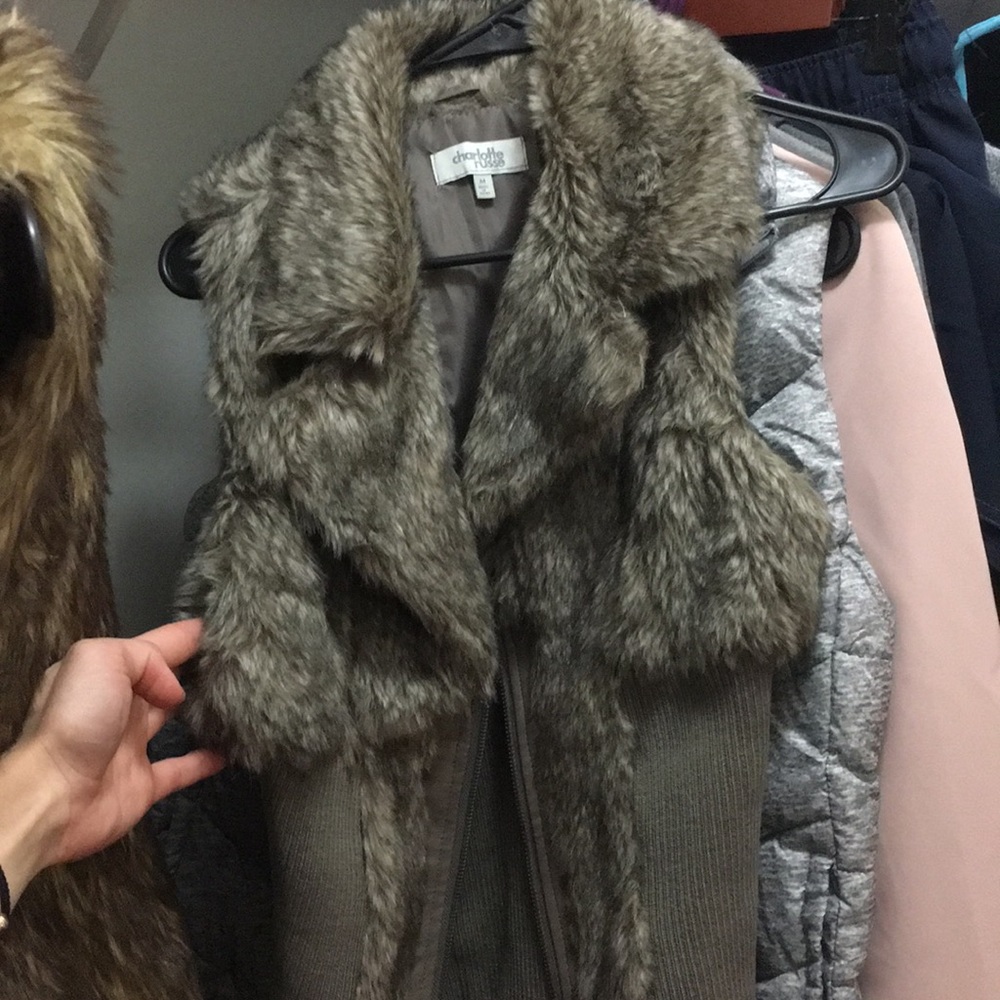 Fuzzy vest